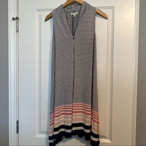 Max Studio summer striped dress
